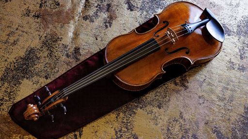 01 Antonio Stradivari Cremona 1690 viola Fulton ex Baird Tuscan Medici Front Shawn Miller Library of Congress